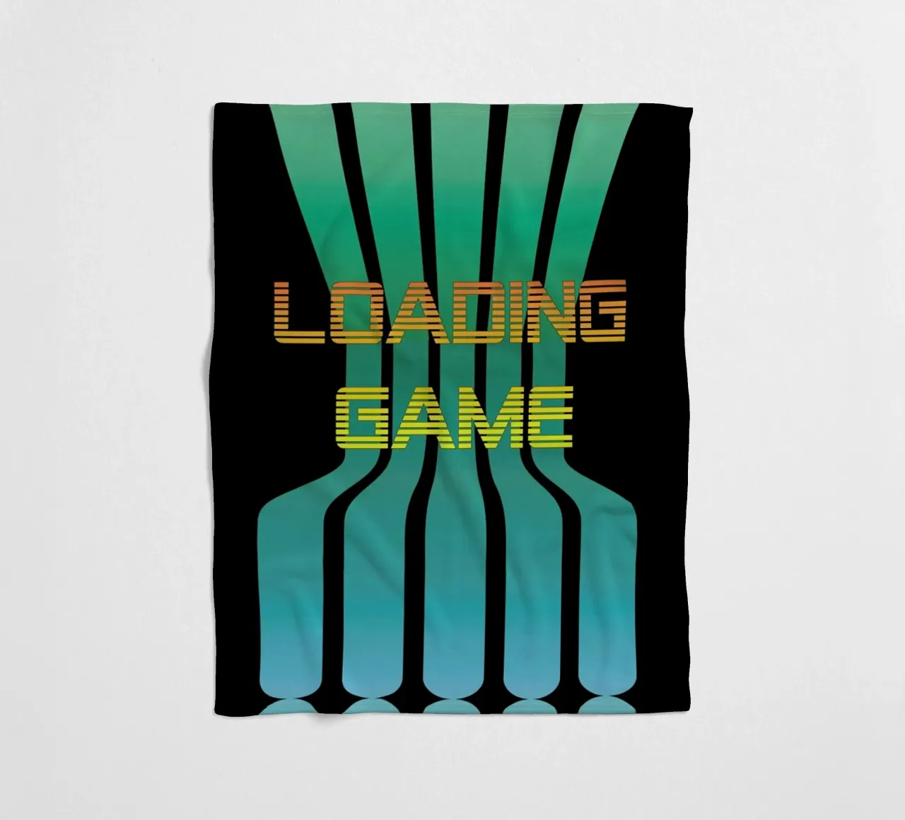 Loading game fleece blanket by Metron