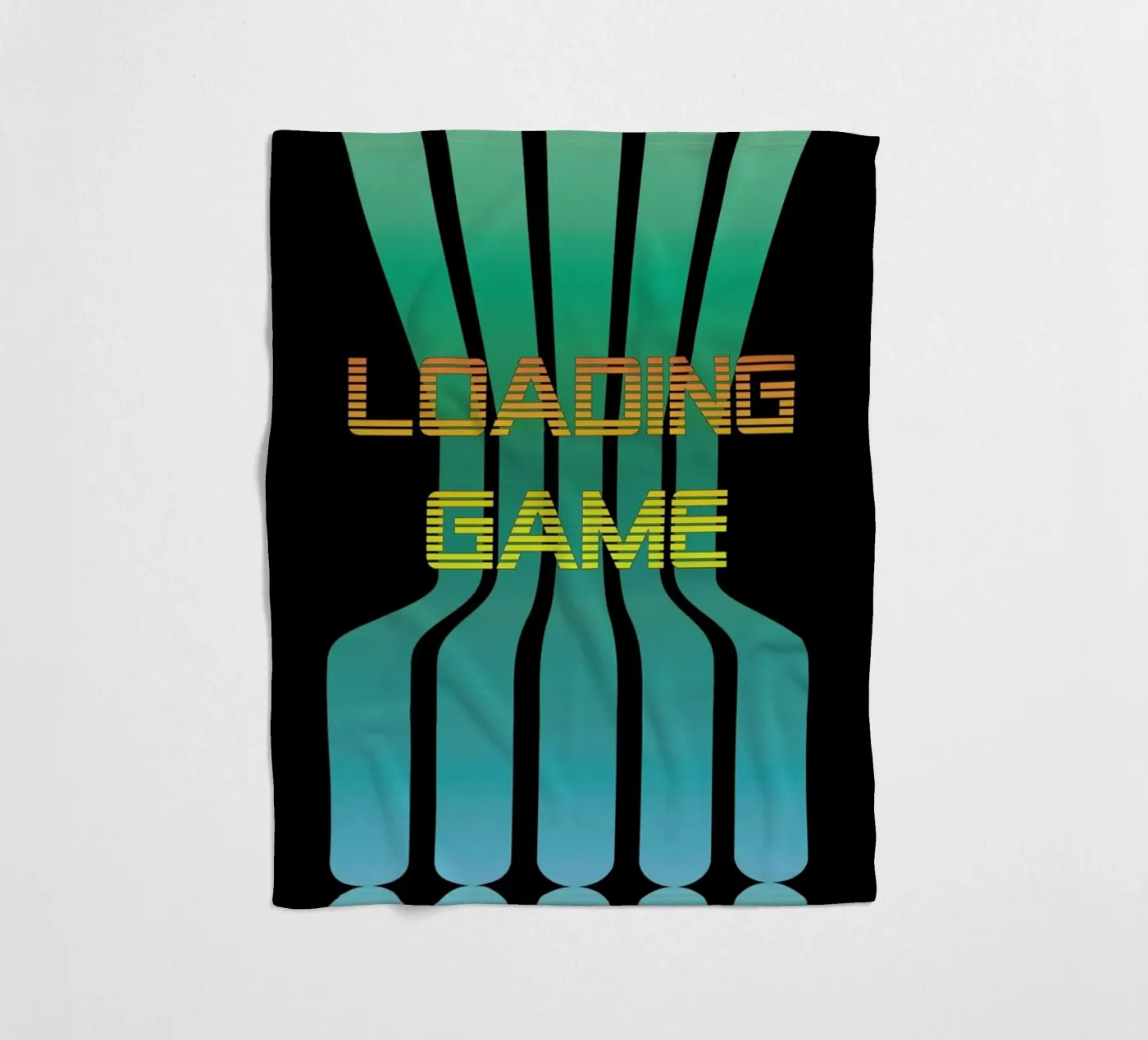 Loading game fleece blanket by Metron