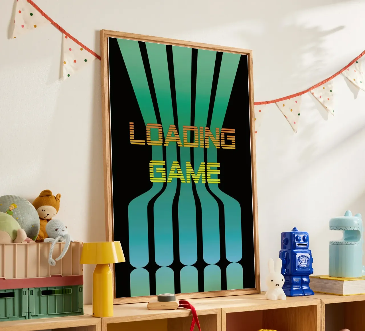 Loading game plexiglas de Metron