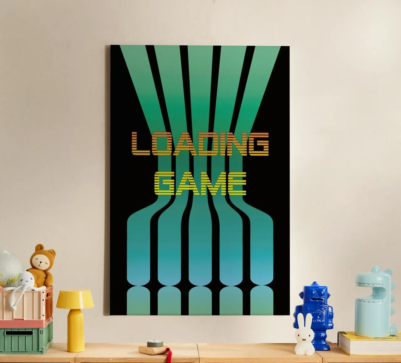 Spiel laden Leinwand von Metron