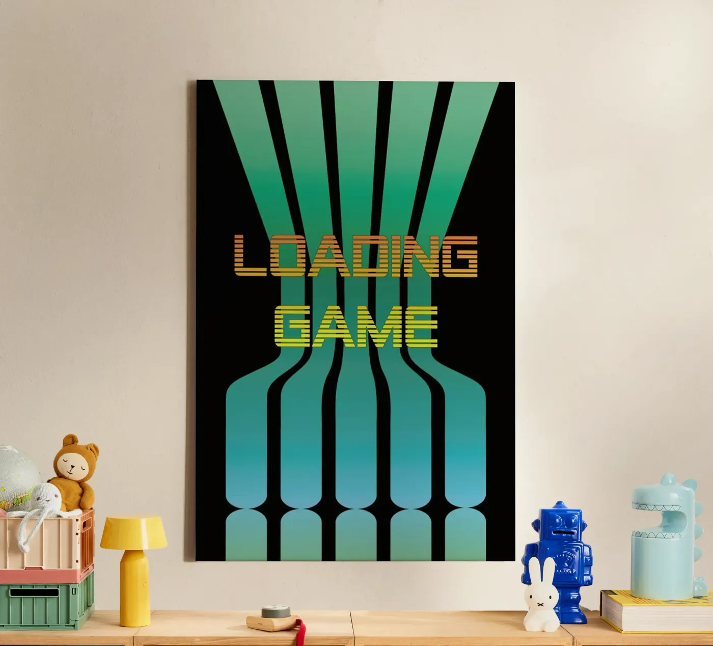 Loading game canvas by Metron