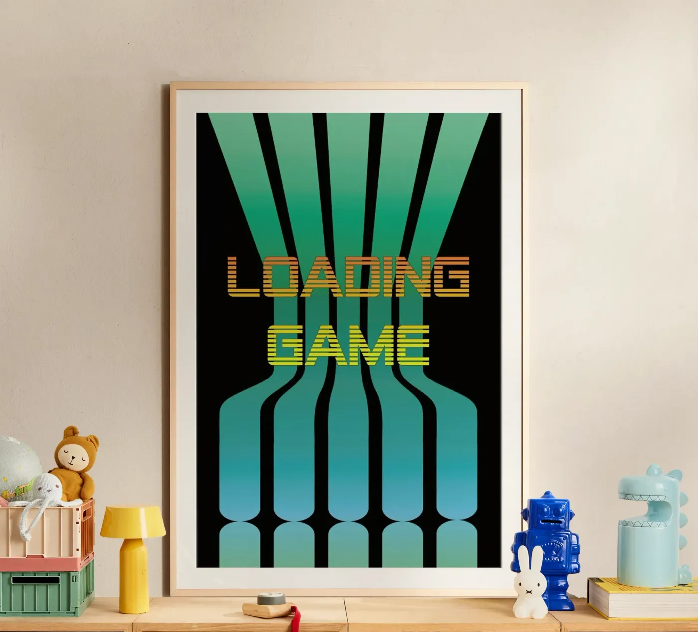 Loading game poster da Metron