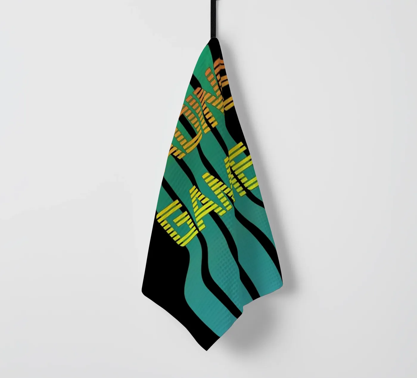 Loading game tea towel by Metron