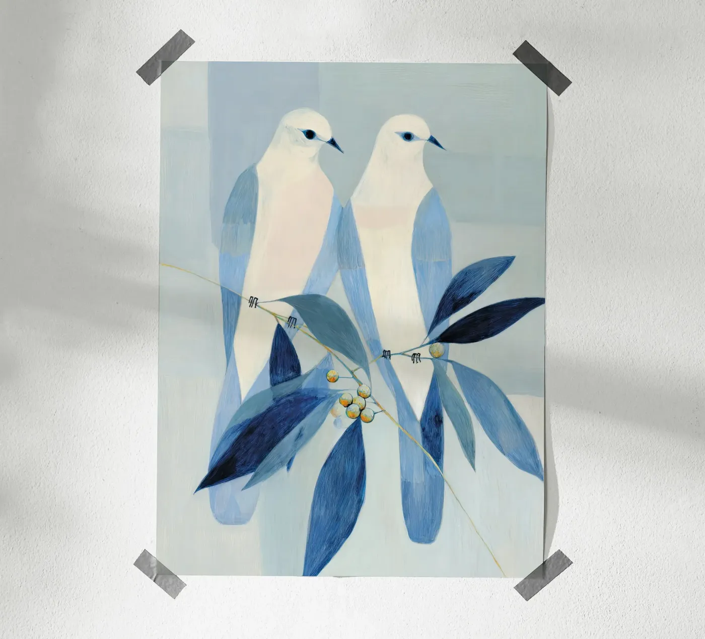 Two Birds poster by Aimee