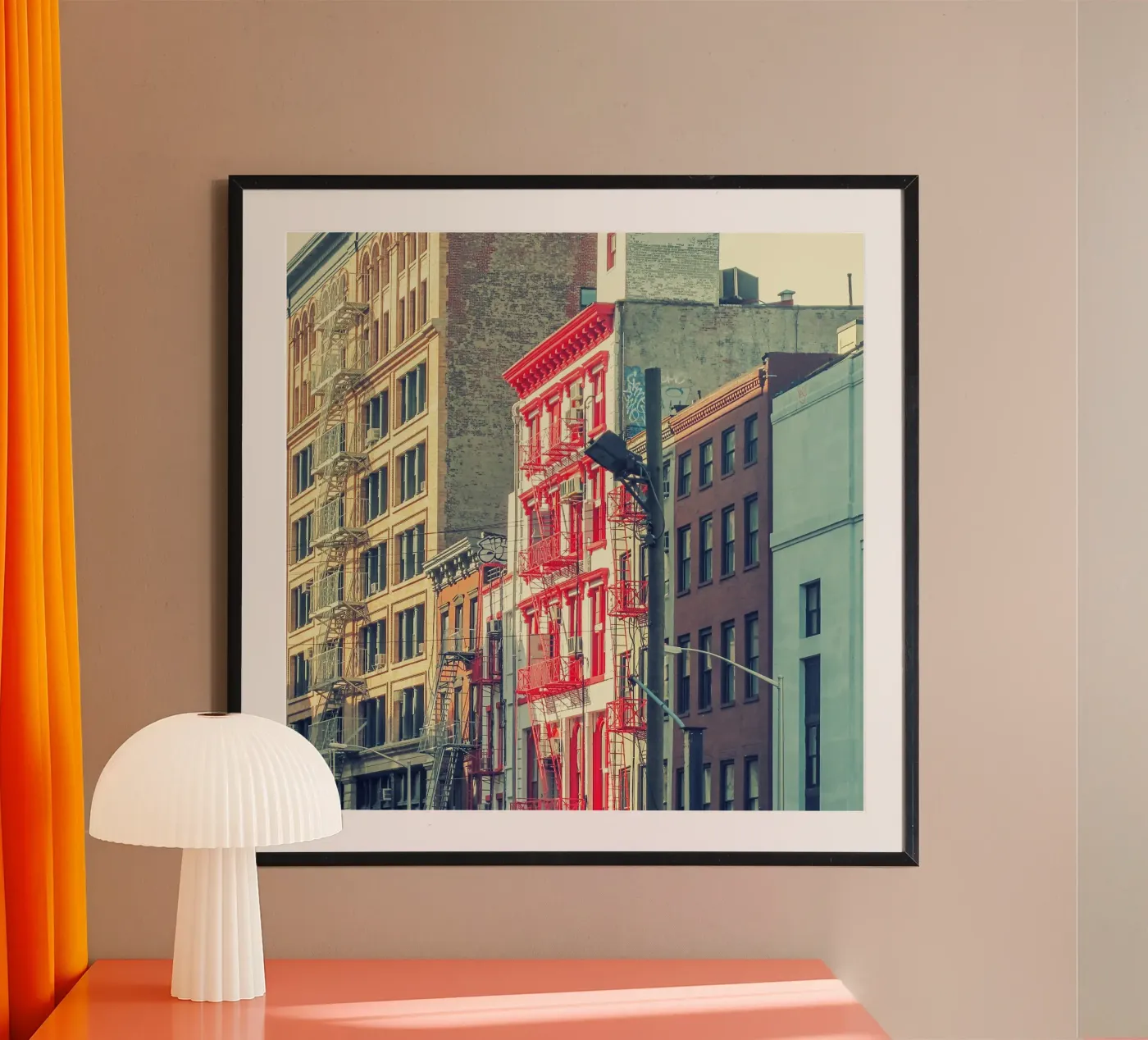 L'edificio rosso, poster da JaySan Studio