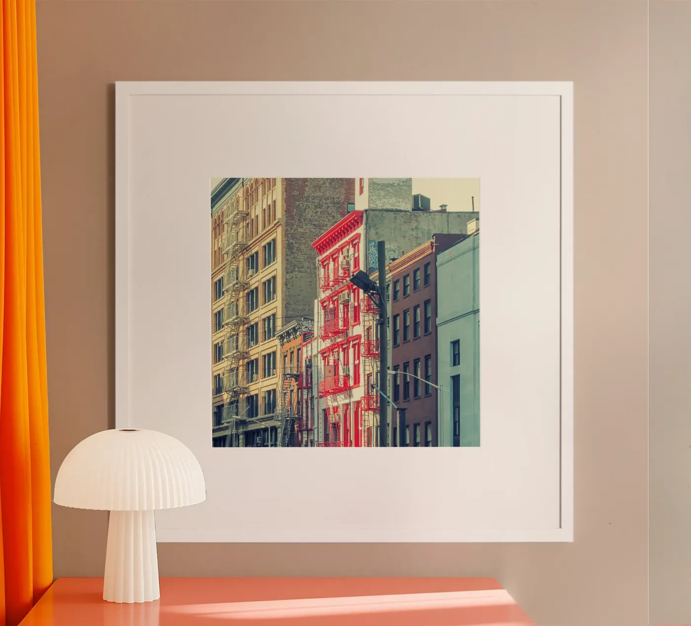 L'edificio rosso, poster da JaySan Studio