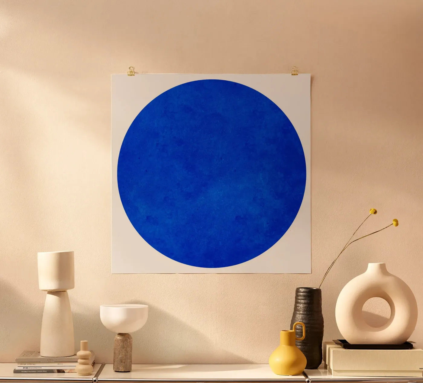deep blue poster van Dream In Colors