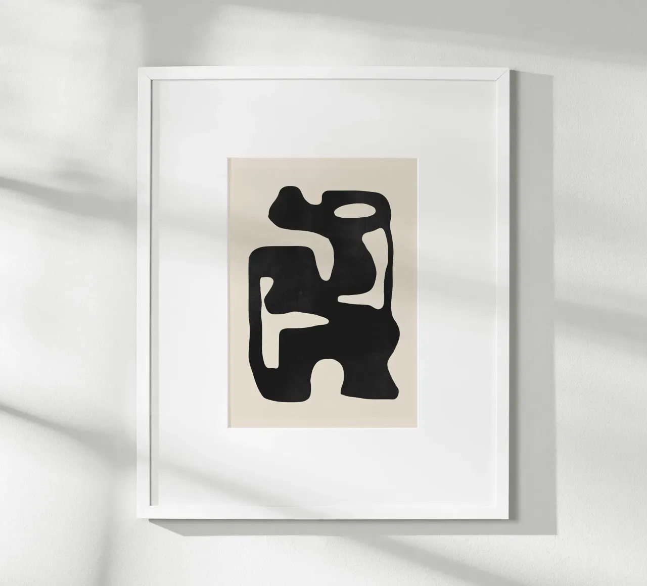 Modern Abstract Shapes 42 poster by ThingDesign