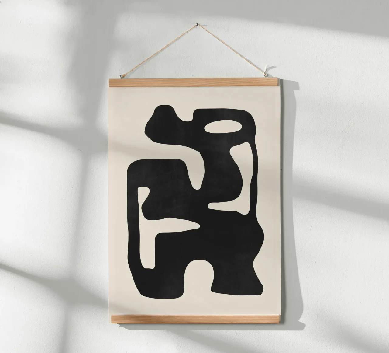 Modern Abstract Shapes 42 poster by ThingDesign