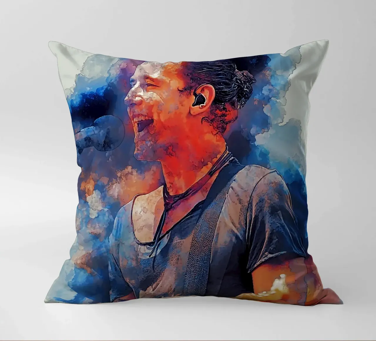 Colore di Gavin Rossdale cuscino da neonartroom