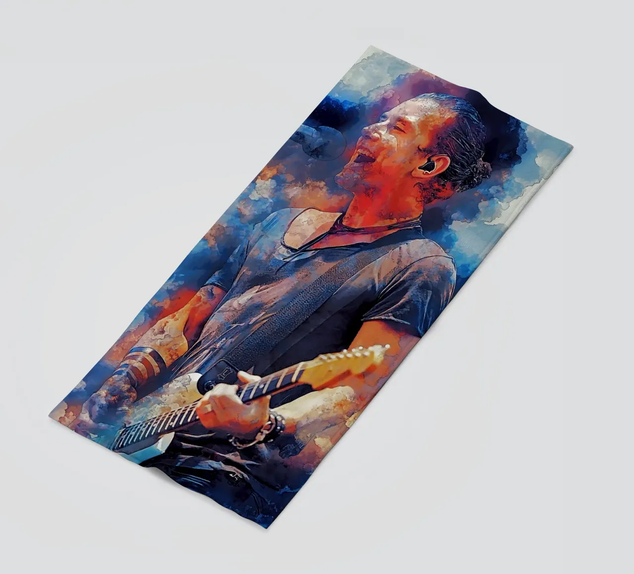 Colore di Gavin Rossdale telo mare da neonartroom