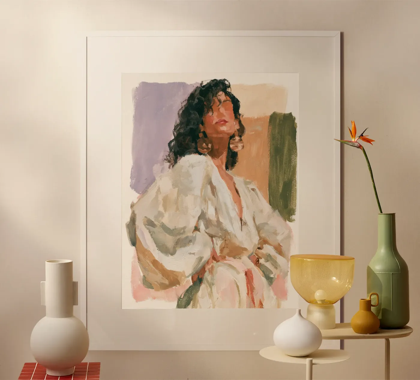 Effortless Elegance poster by Bubblycanvas