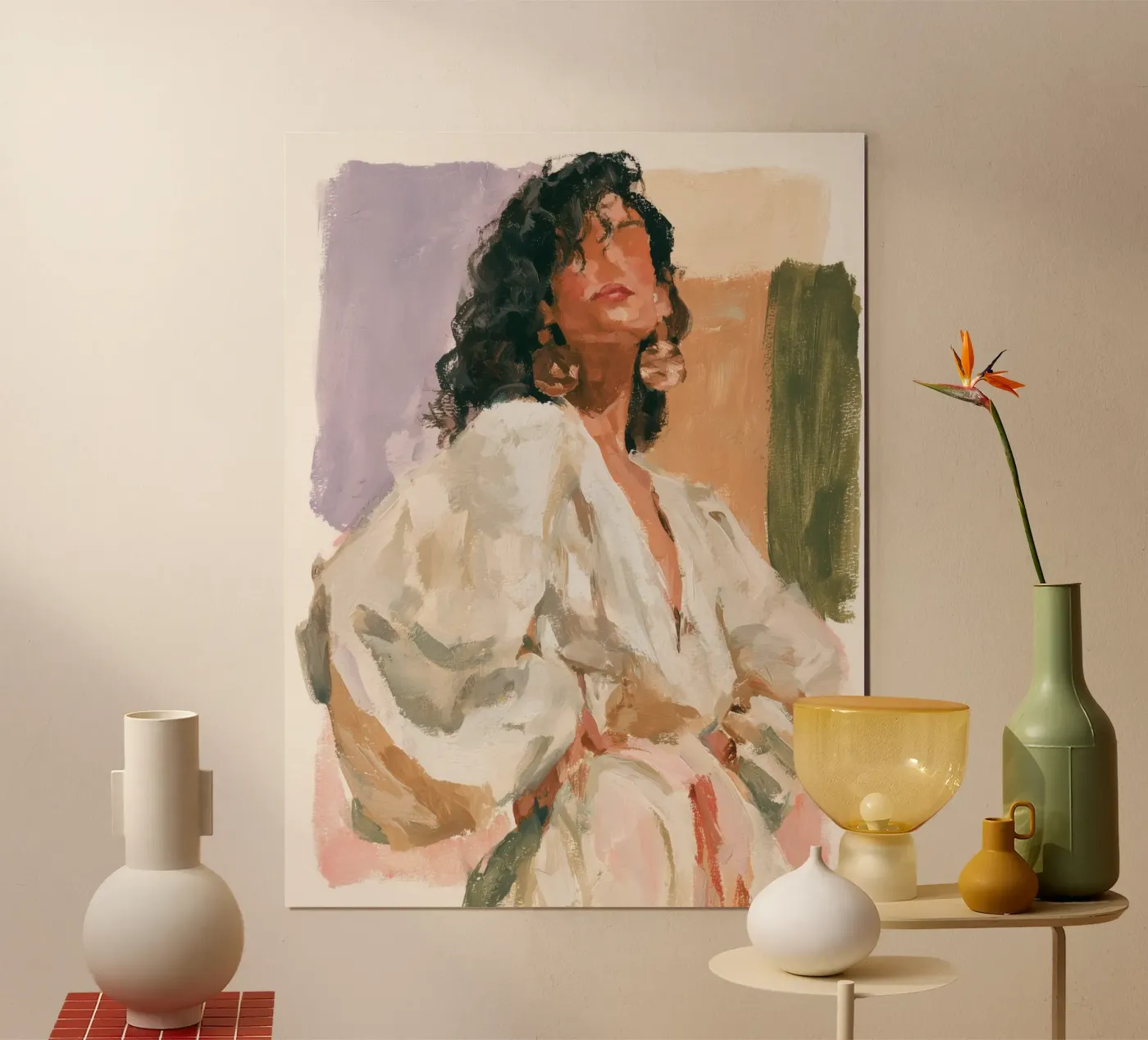 Effortless Elegance poster by Bubblycanvas