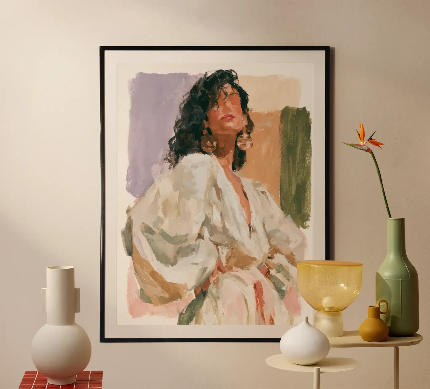 Effortless Elegance poster by Bubblycanvas