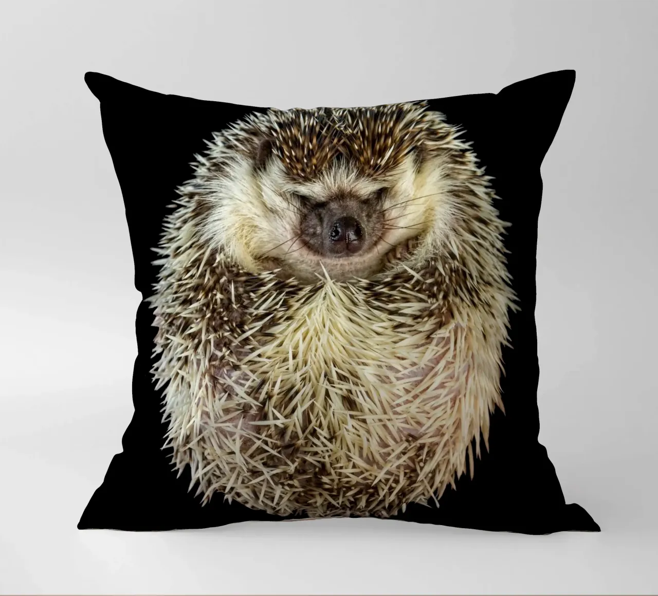 Riccio bianco/marrone cuscino da Curious Collections by Marielle Leenders