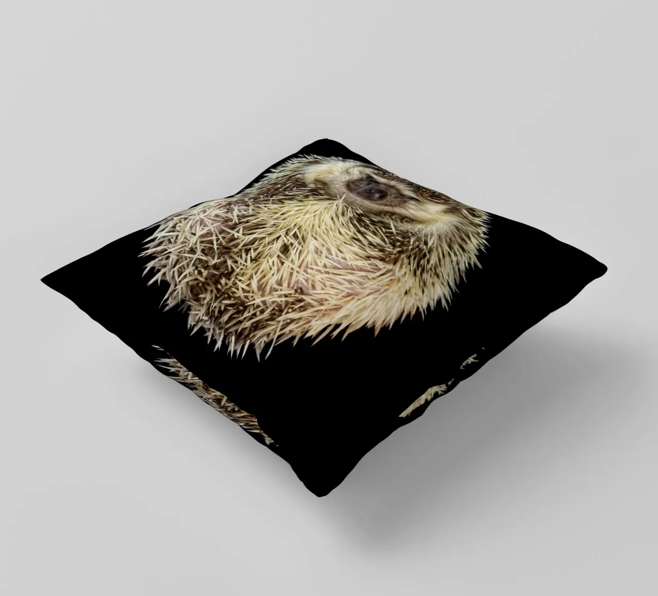 Riccio bianco/marrone cuscino da Curious Collections by Marielle Leenders