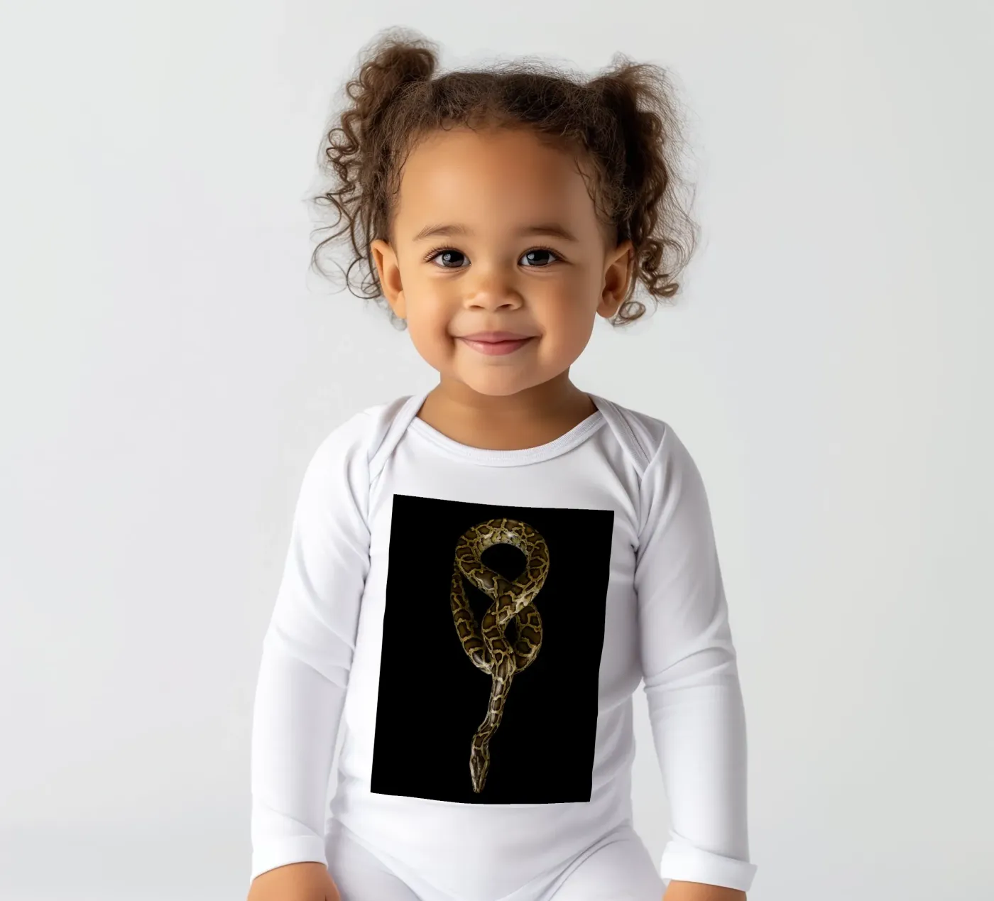 Python body manches longues de Curious Collections by Marielle Leenders