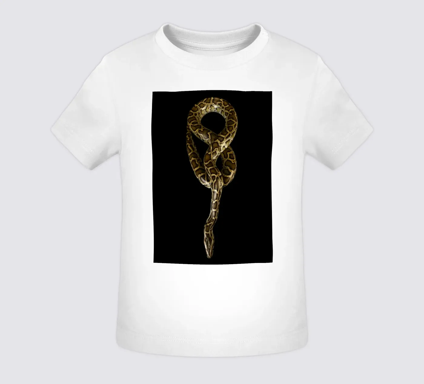 Python baby t-shirt van Curious Collections by Marielle Leenders
