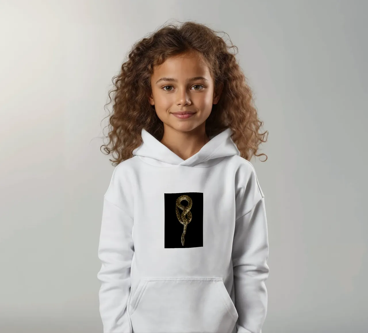 Python Kinder Hoodie von Curious Collections by Marielle Leenders