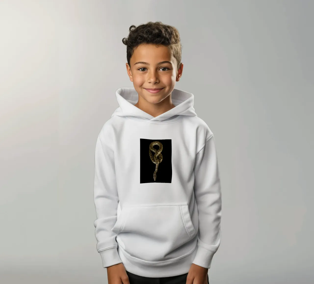 Python Kinder Hoodie von Curious Collections by Marielle Leenders