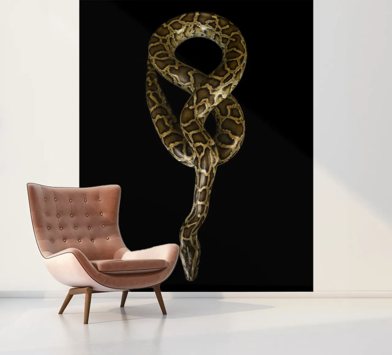 Python Fototapete von Curious Collections by Marielle Leenders