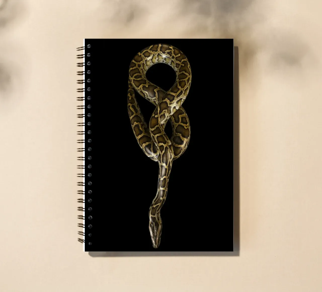 Python spiral notebook by Curious Collections by Marielle Leenders