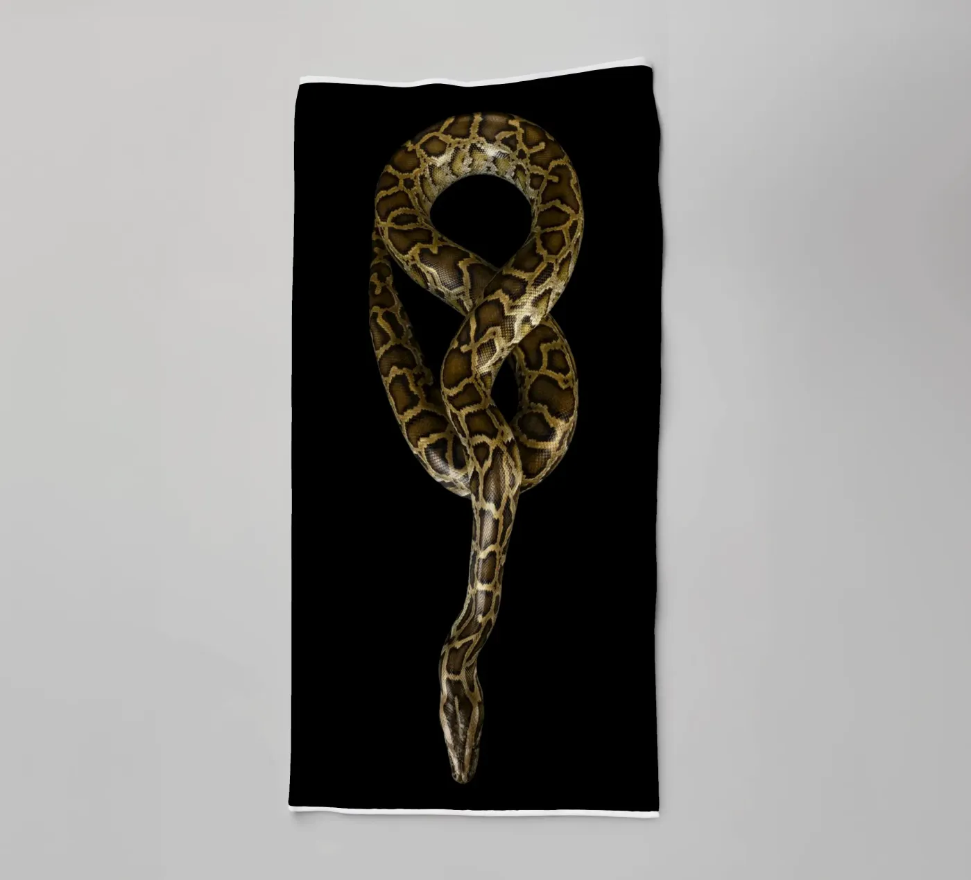 Python Handtuch von Curious Collections by Marielle Leenders