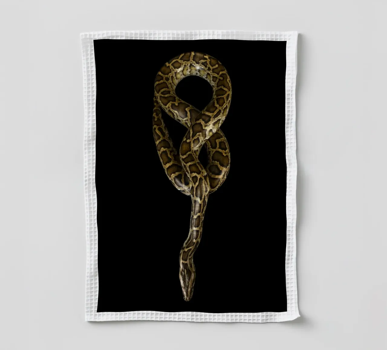 Python torchon de Curious Collections by Marielle Leenders
