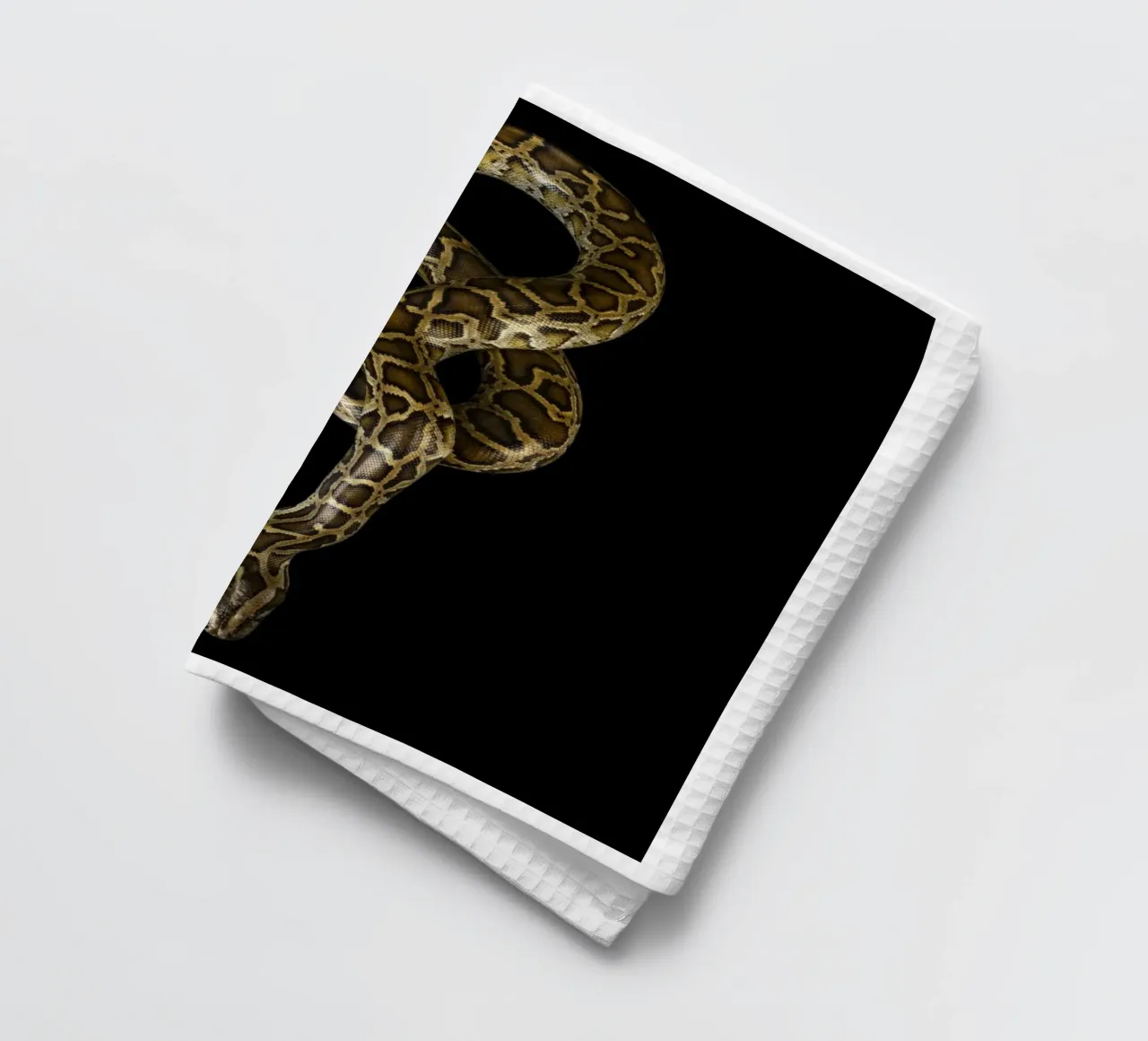 Python torchon de Curious Collections by Marielle Leenders