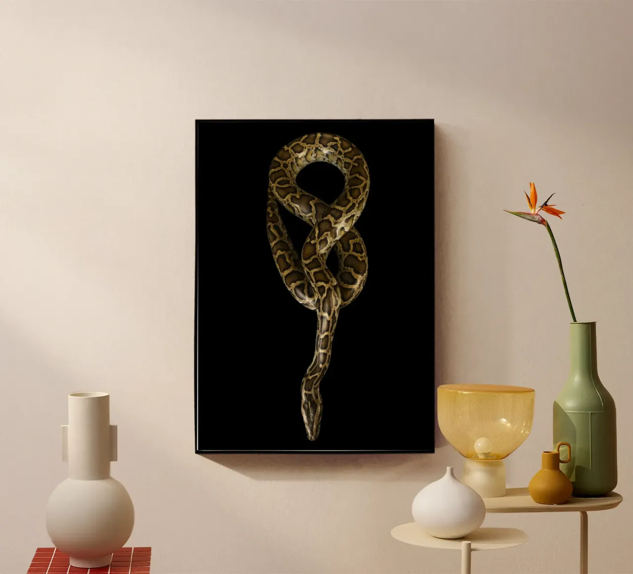 Python plexiglas de Curious Collections by Marielle Leenders