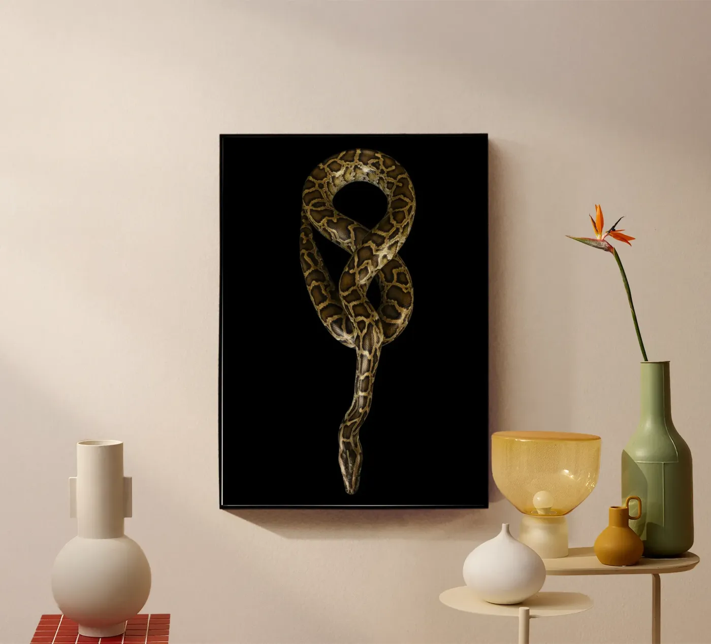 Python acrylic glass by Curious Collections by Marielle Leenders