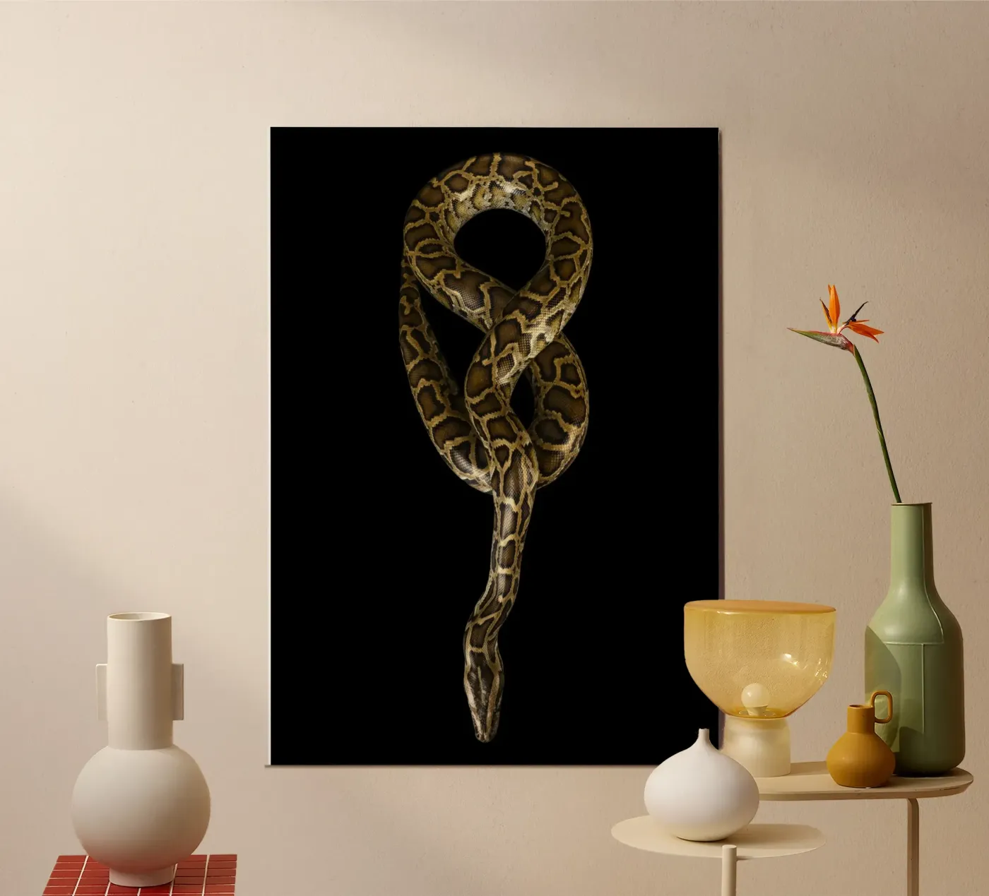 Python alluminio dibond da Curious Collections by Marielle Leenders