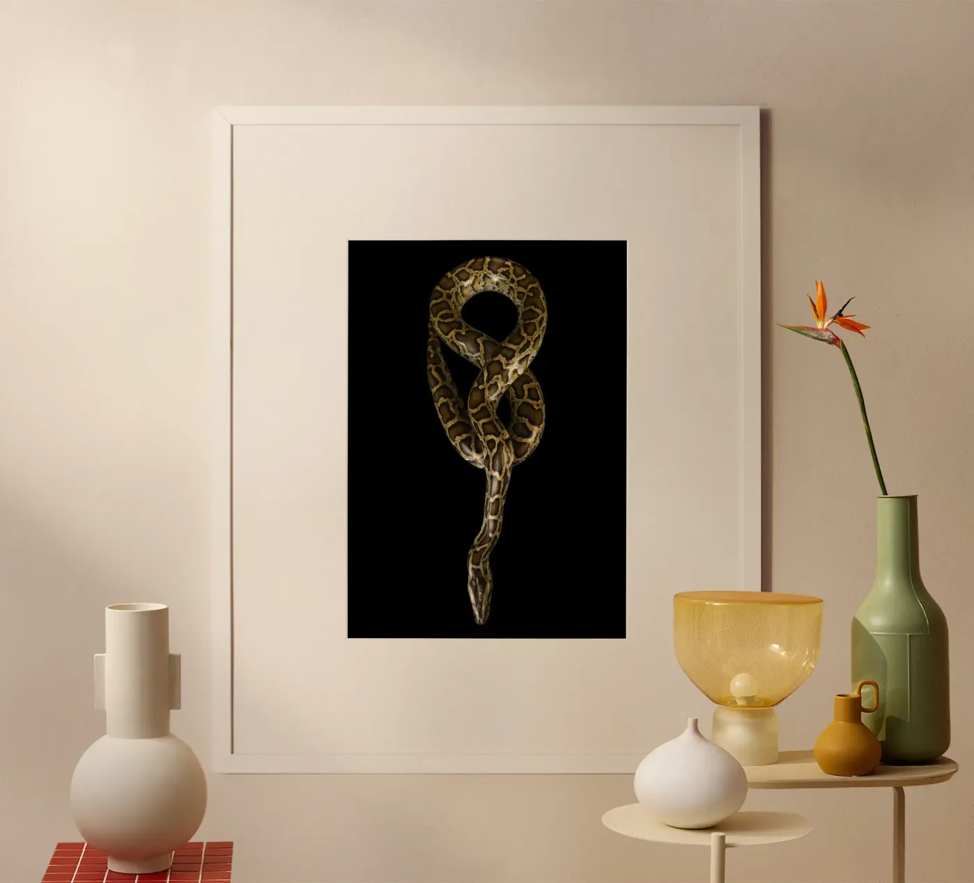 Python hahnemühle van Curious Collections by Marielle Leenders