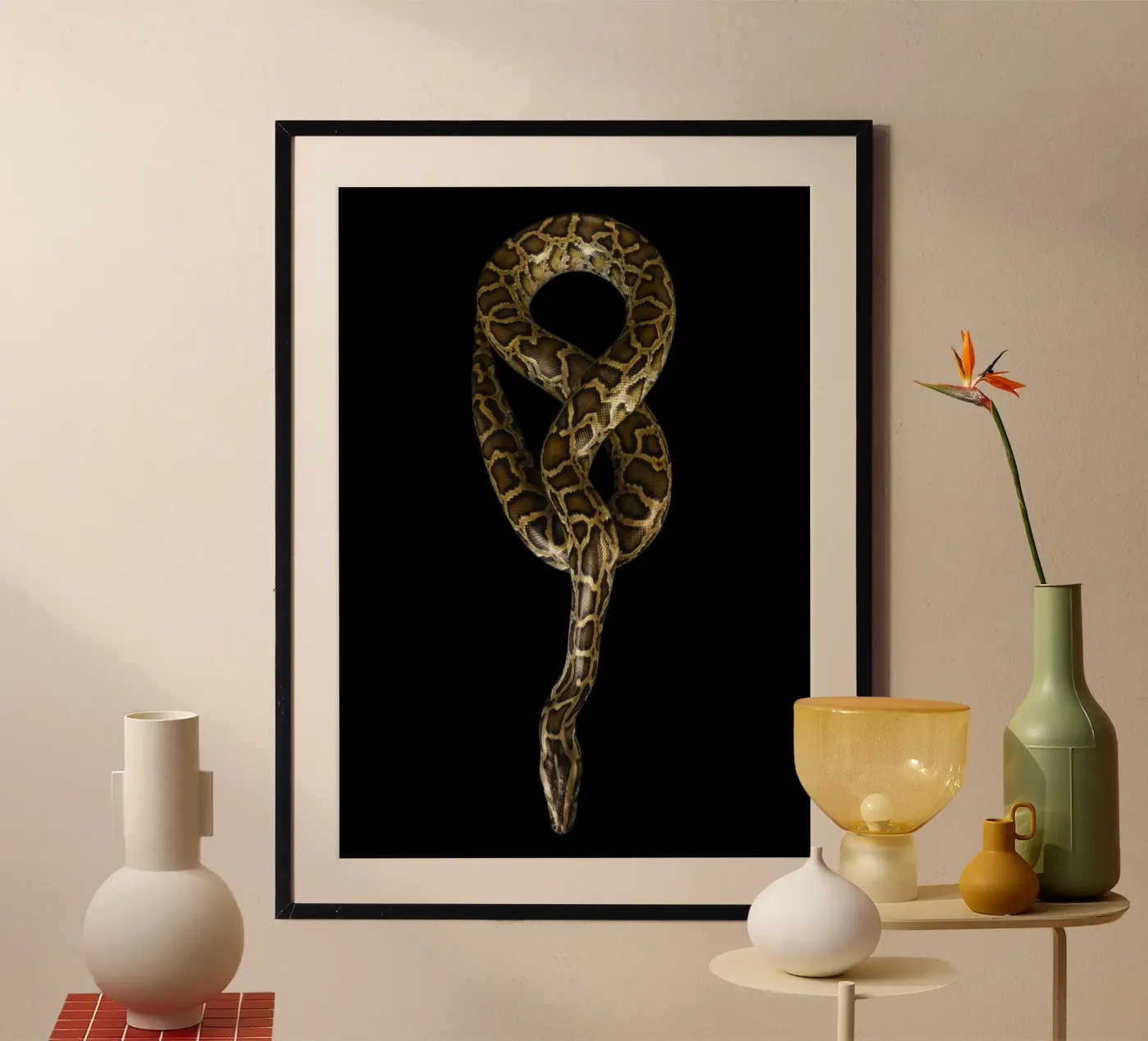 Python hahnemühle van Curious Collections by Marielle Leenders