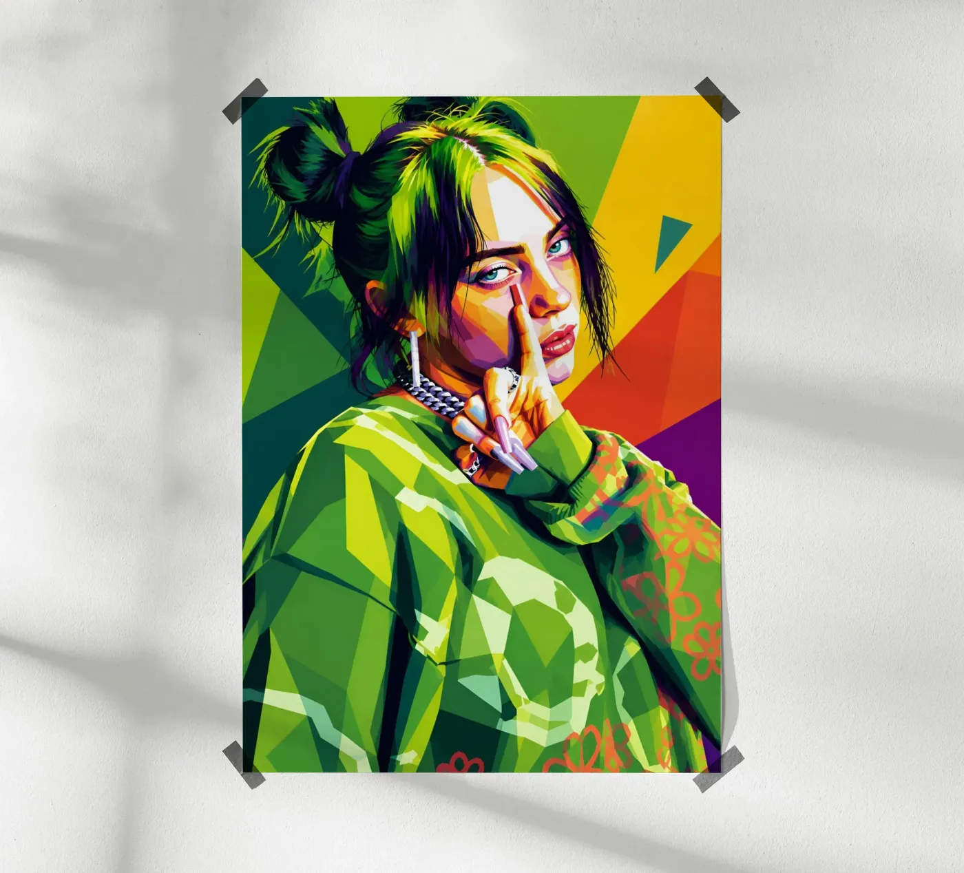 B.L Wpap style poster da THE MUSIC