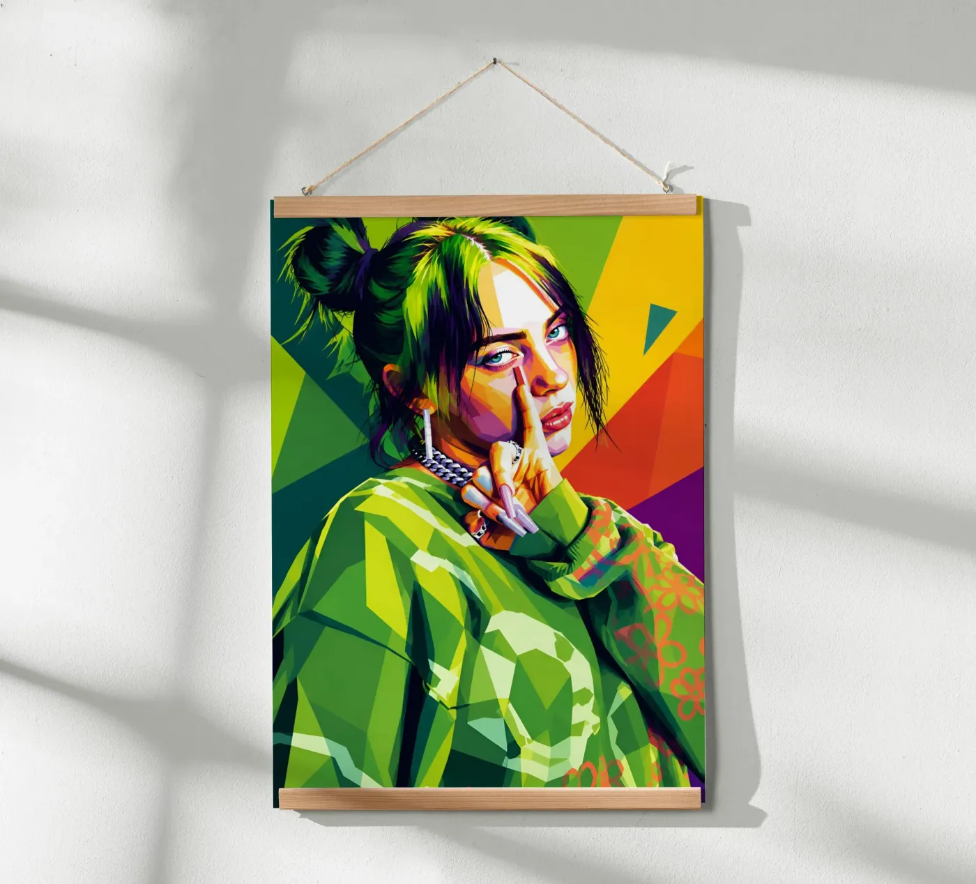B.L Wpap style poster da THE MUSIC