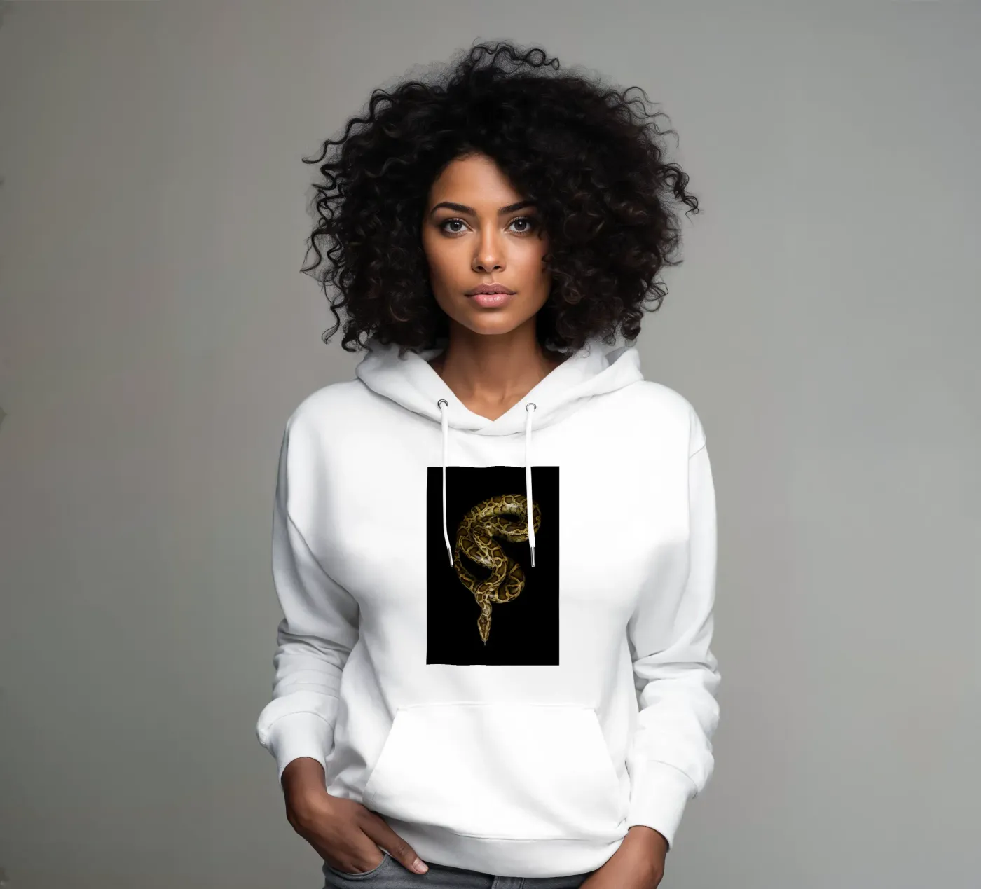 Python hoodie by Curious Collections by Marielle Leenders