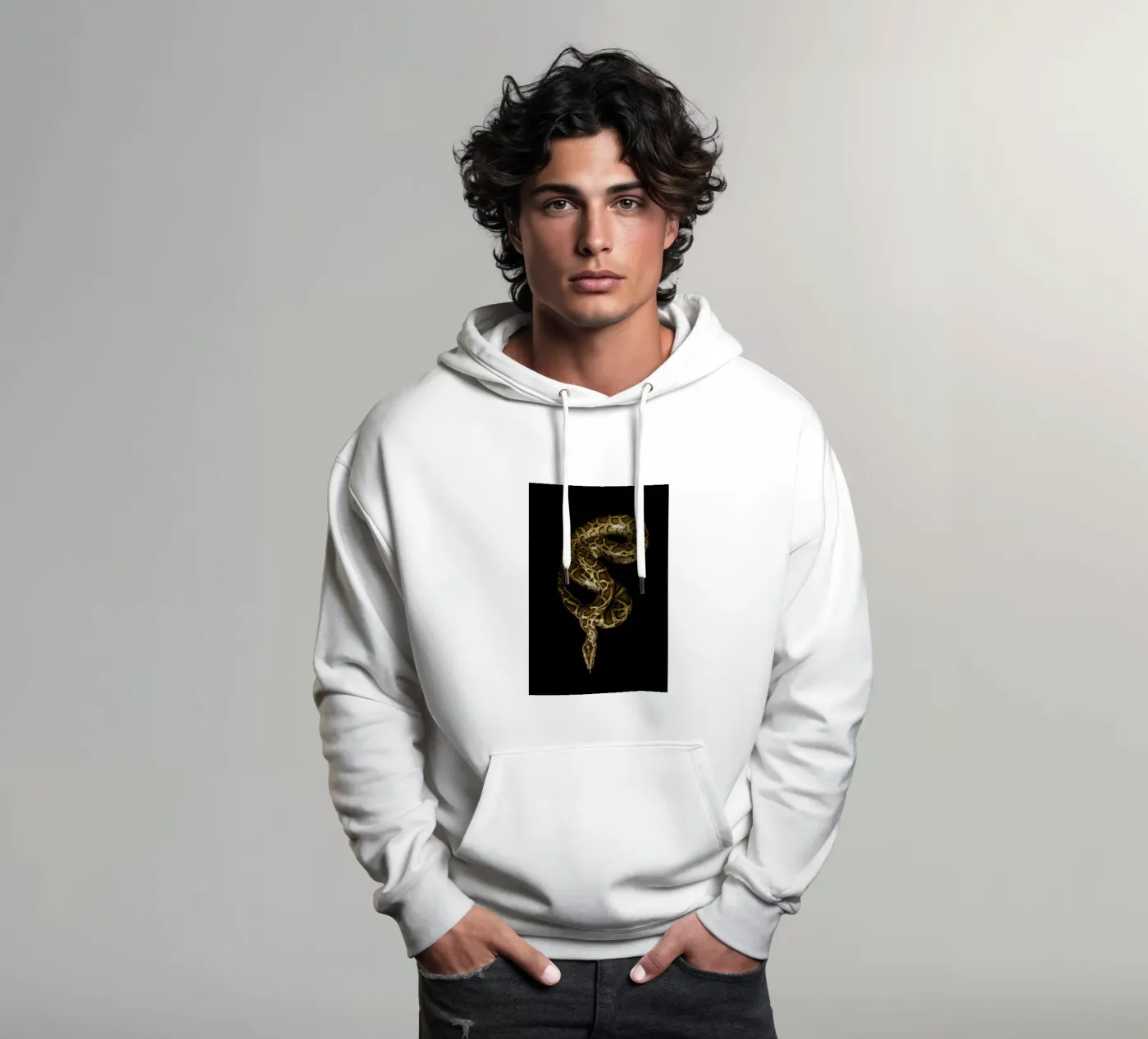 Python hoodie van Curious Collections by Marielle Leenders