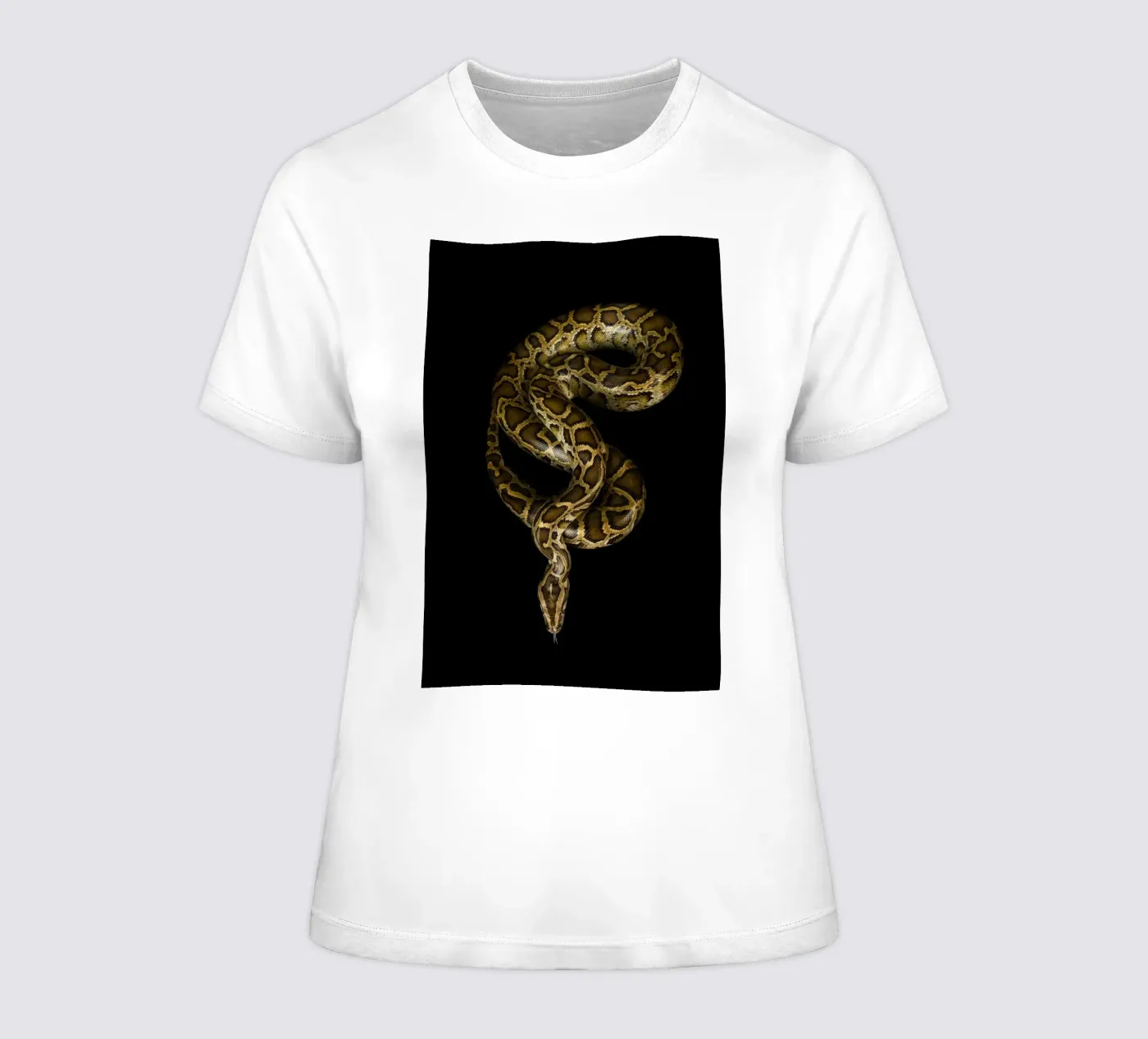 Python t-shirt da donna da Curious Collections by Marielle Leenders
