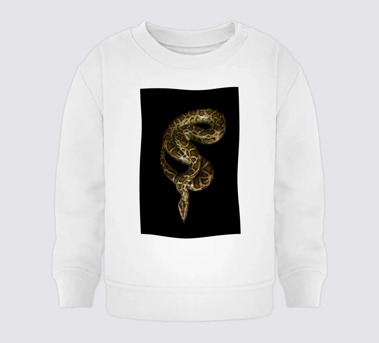 Python Baby Sweatshirt von Curious Collections by Marielle Leenders