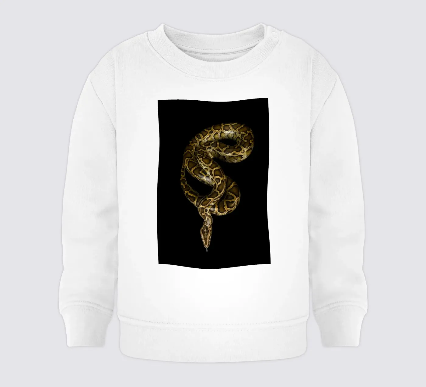 Python Baby Sweatshirt von Curious Collections by Marielle Leenders