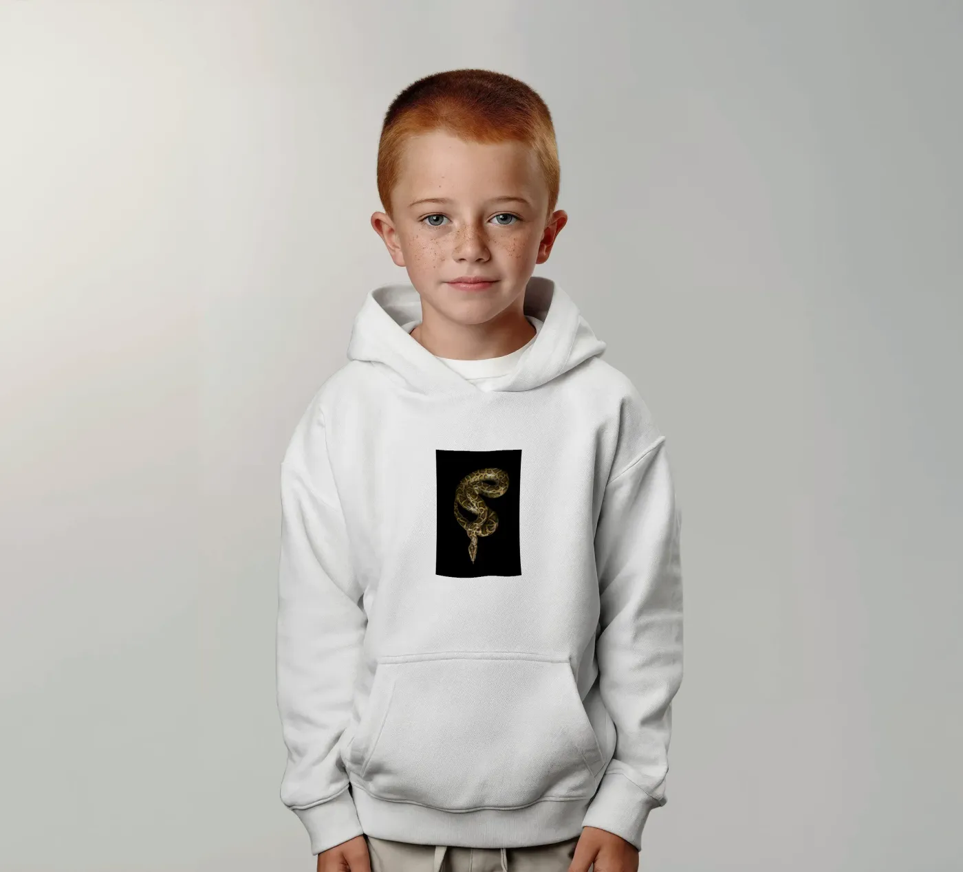 Python kinder hoodie van Curious Collections by Marielle Leenders
