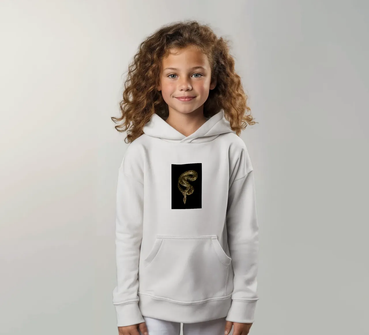 Python Kinder Hoodie von Curious Collections by Marielle Leenders
