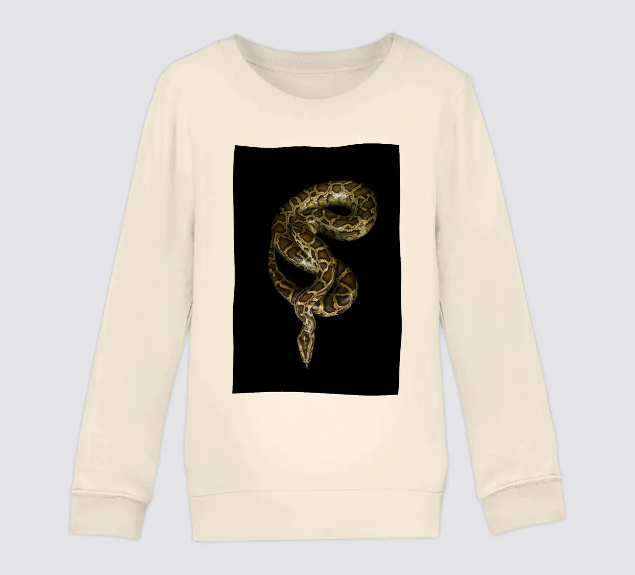 Python Kinder Sweatshirt von Curious Collections by Marielle Leenders