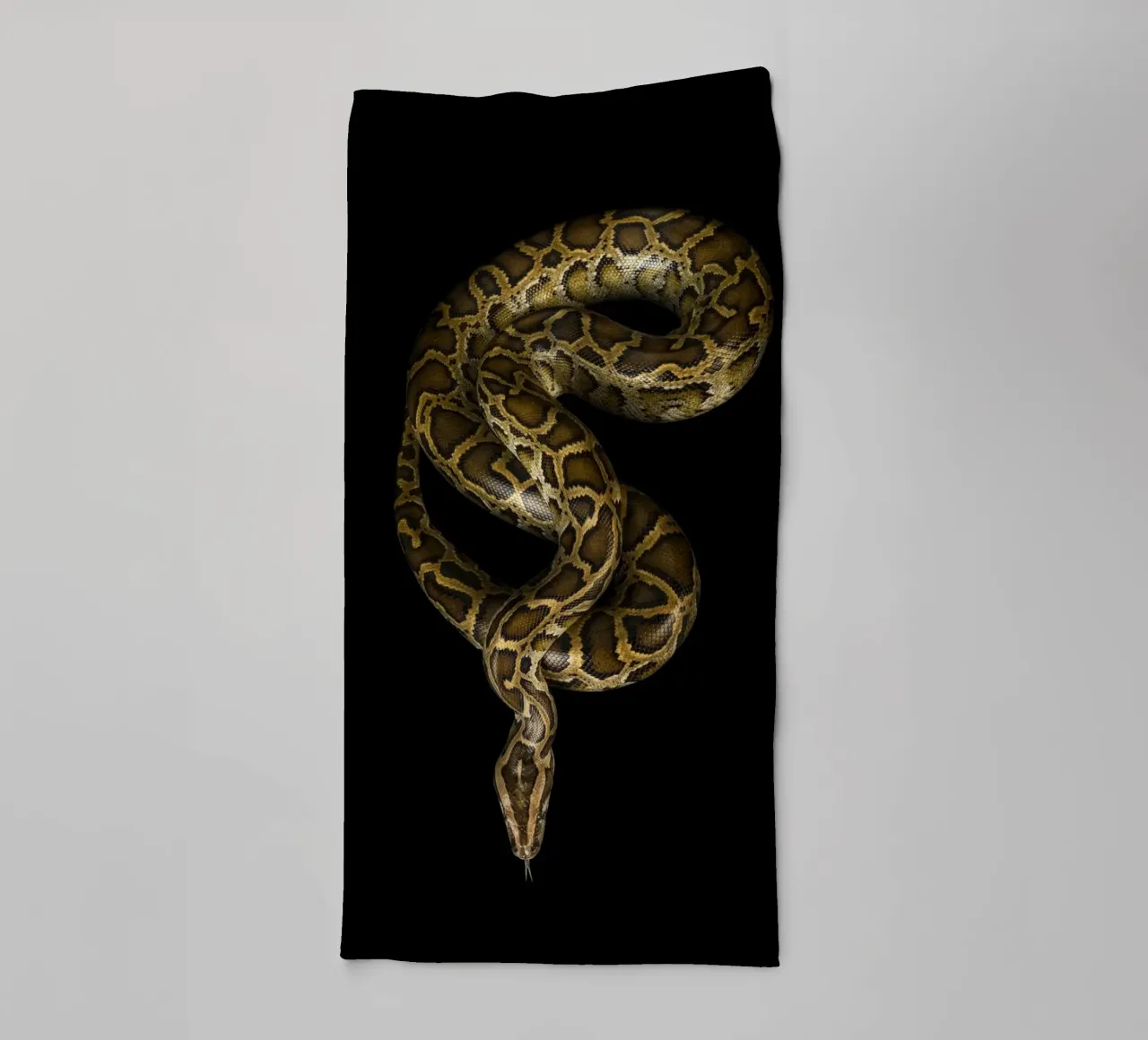 Python Handtuch von Curious Collections by Marielle Leenders