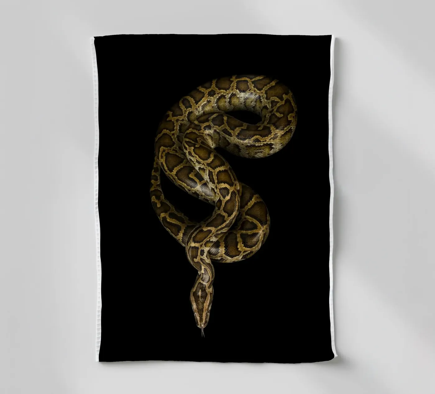 Python theedoek van Curious Collections by Marielle Leenders