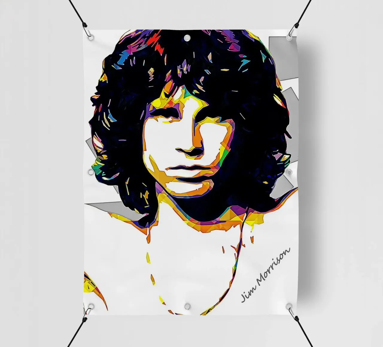 Arte di Morrison telo in pvc da neonartroom