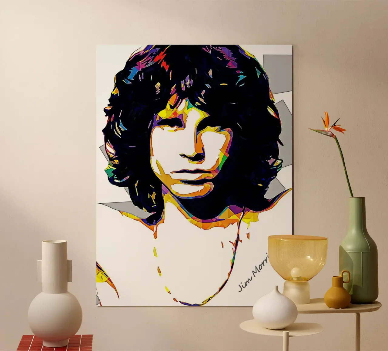 Arte di Morrison poster con telaio in legno da neonartroom