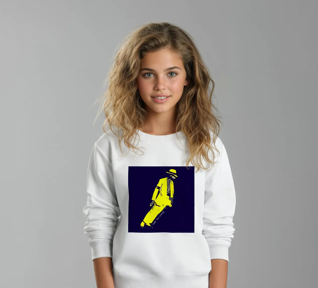 Guarisci il mondo di MJ felpa bambino da neonartroom