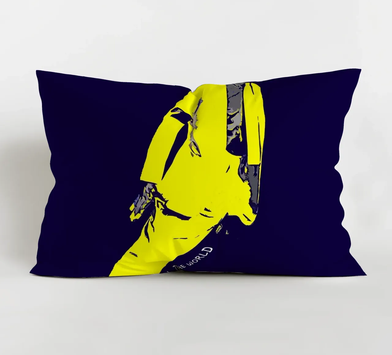 Guarisci il mondo di MJ cuscino da neonartroom